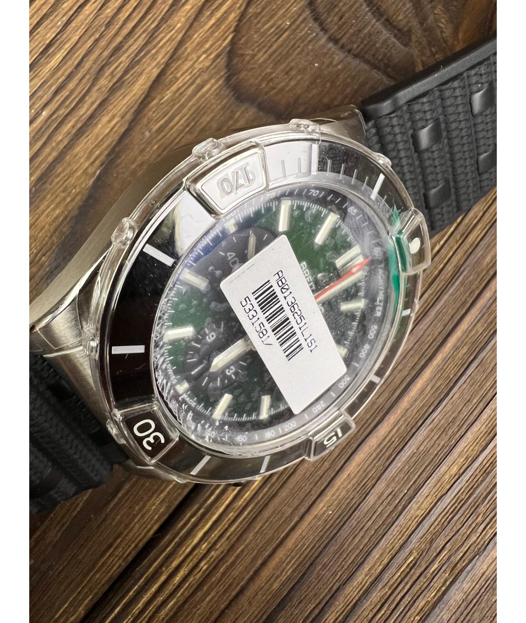 BREITLING Зеленые часы, фото 5