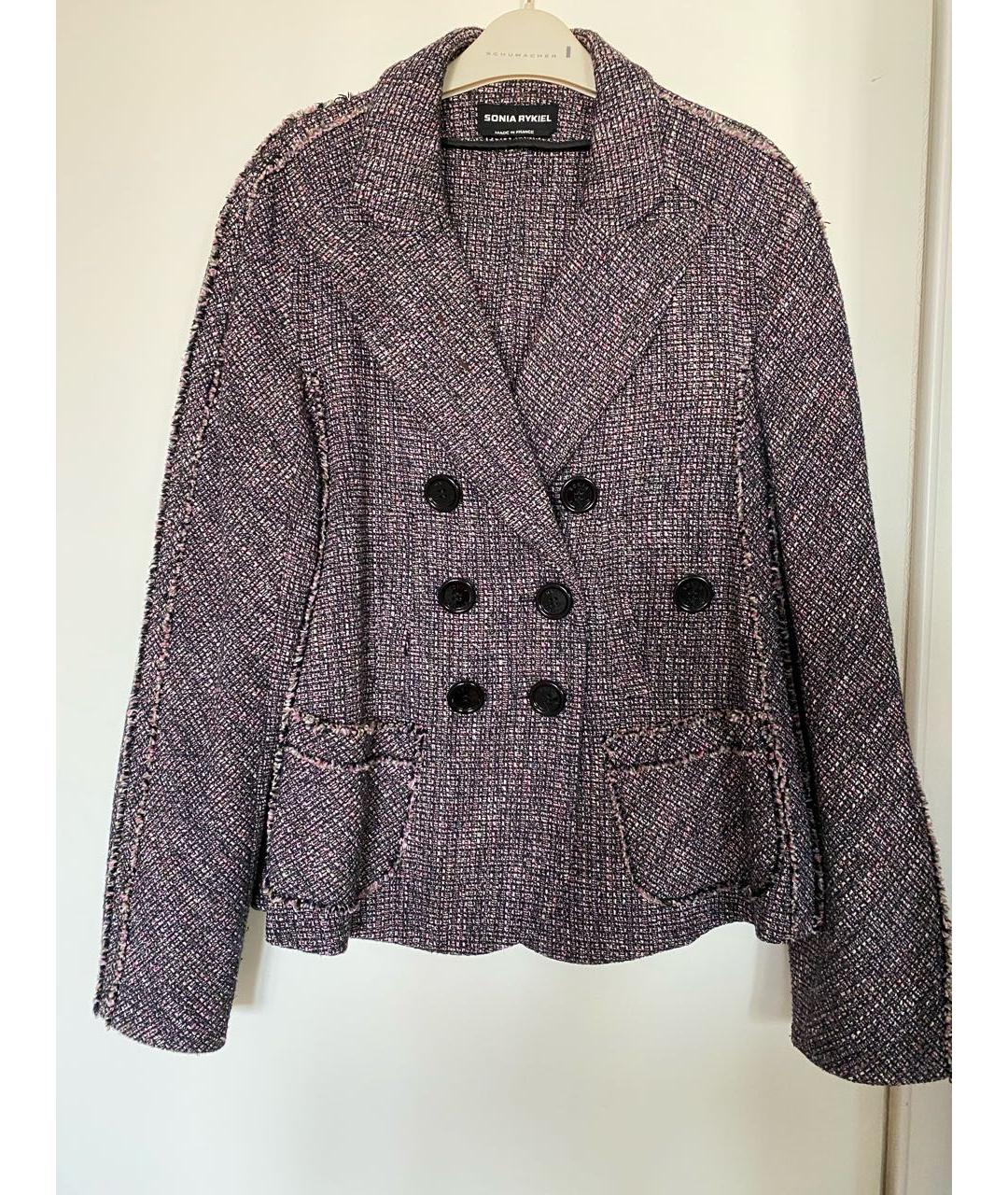 SONIA RYKIEL Мульти хлопковый жакет/пиджак, фото 8
