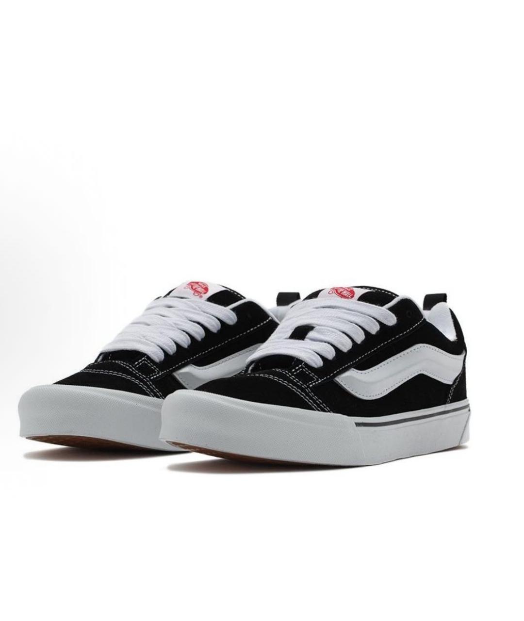 VANS Черные текстильные низкие кроссовки / кеды, фото 2
