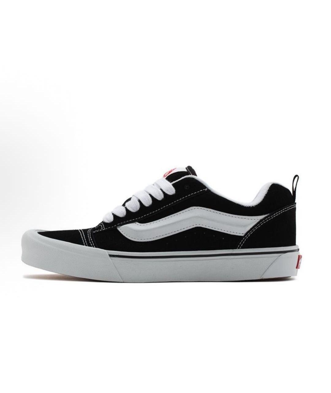VANS Черные текстильные низкие кроссовки / кеды, фото 3