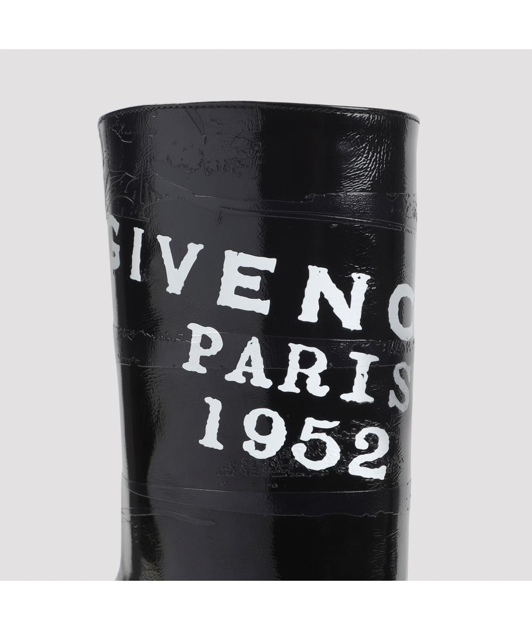 GIVENCHY Черные кожаные ботинки, фото 4