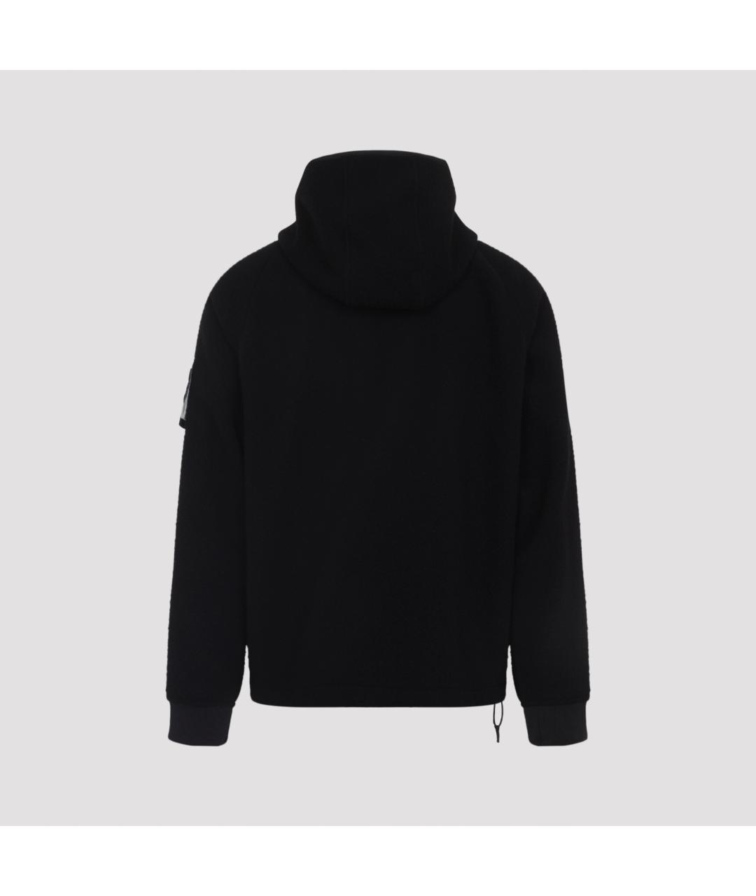 STONE ISLAND Черная шерстяная куртка, фото 2