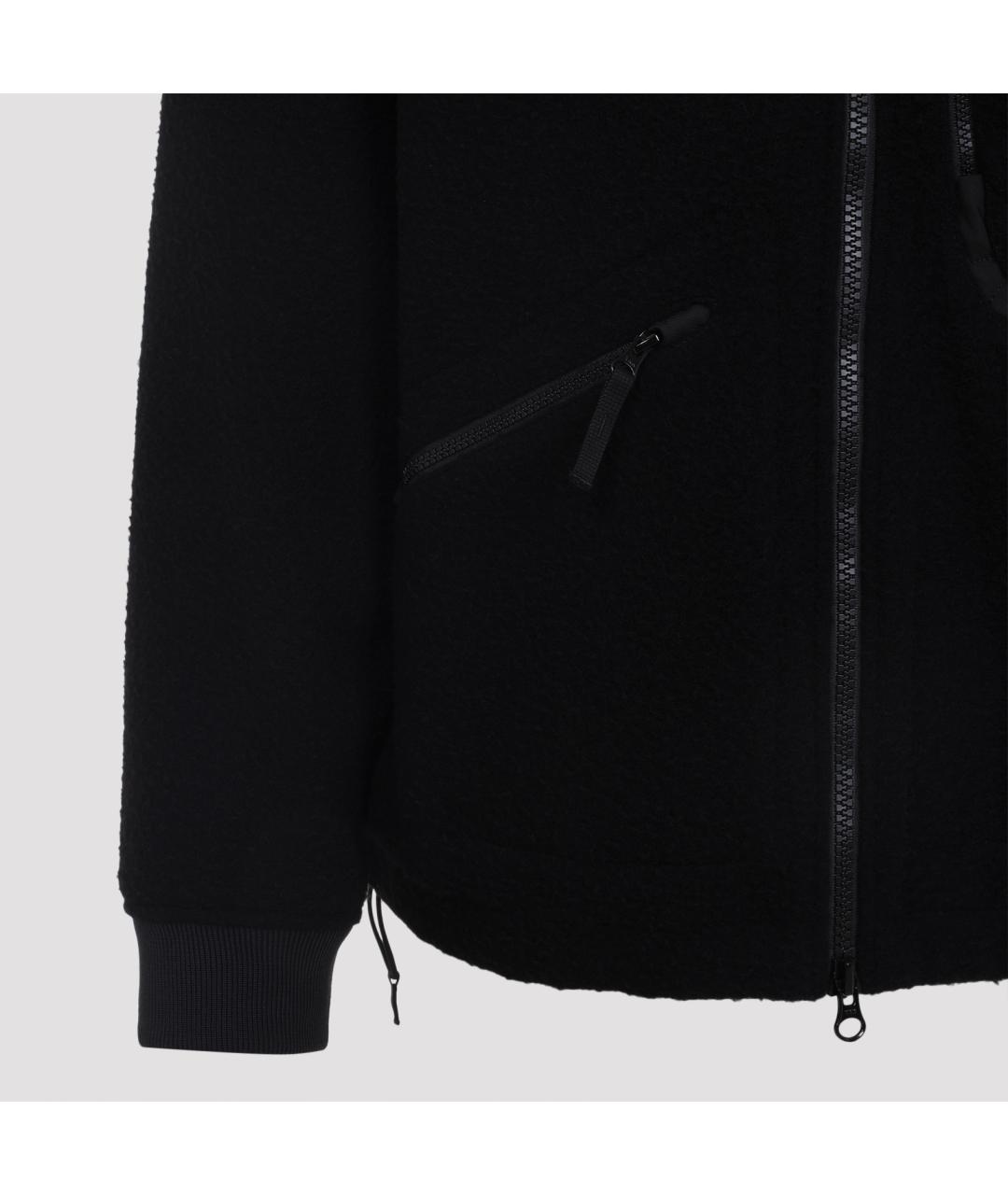 STONE ISLAND Черная шерстяная куртка, фото 3