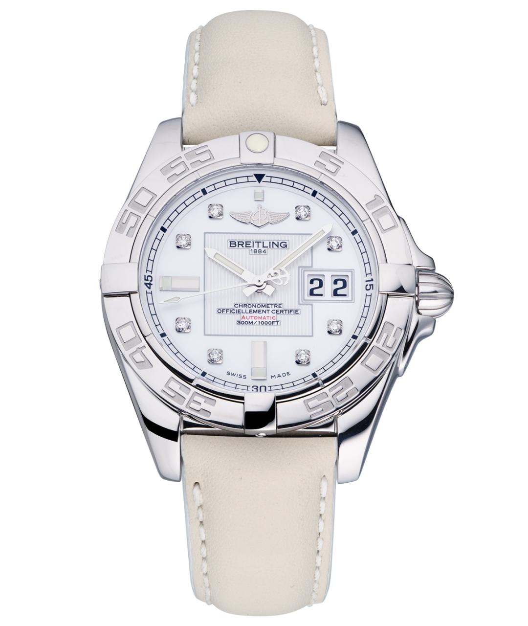BREITLING Белые часы, фото 1