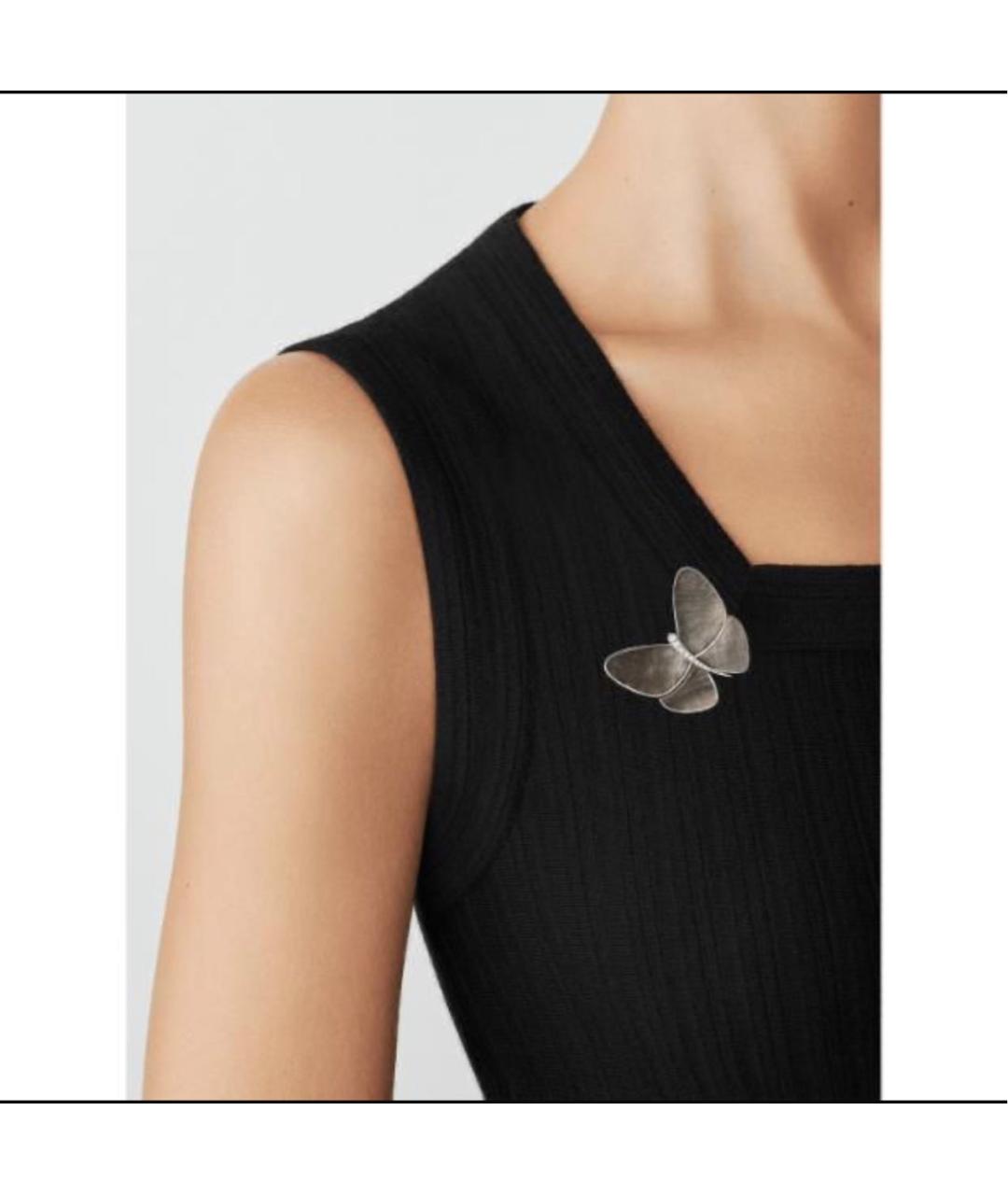 VAN CLEEF & ARPELS Белая брошь из белого золота, фото 5