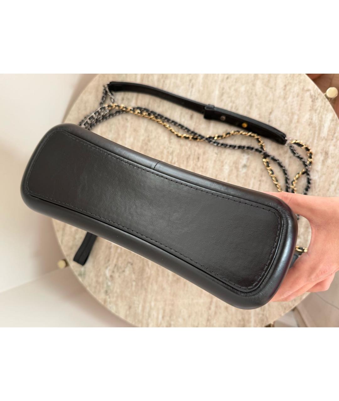 CHANEL Белая кожаная сумка через плечо, фото 4