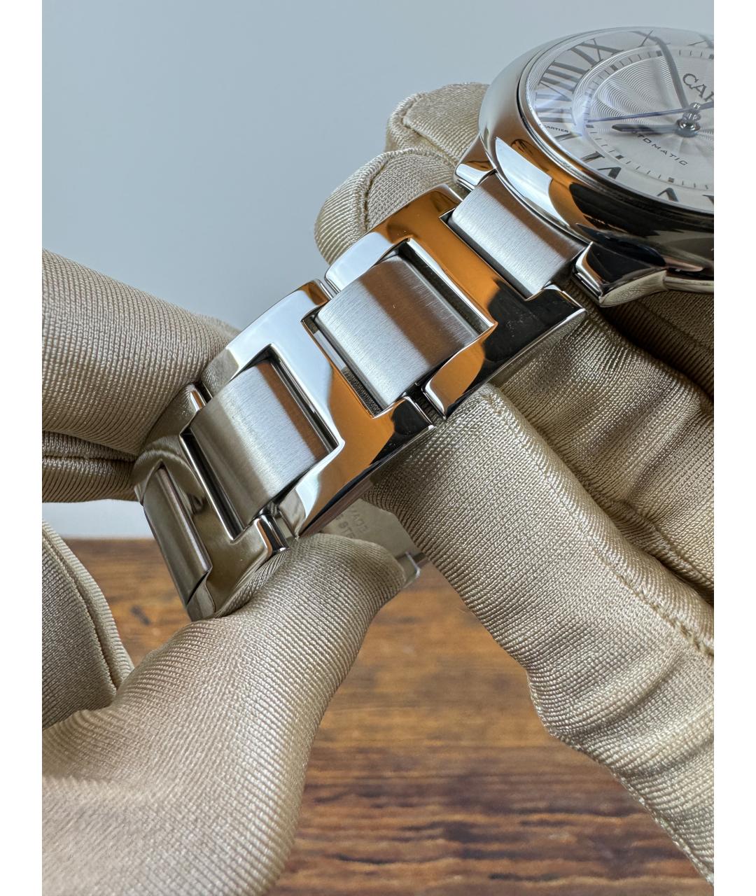 CARTIER Серые часы, фото 6
