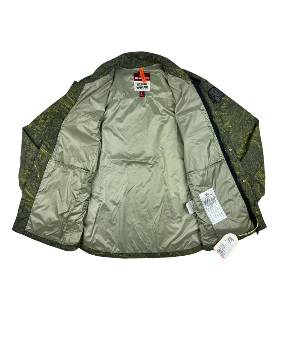 PARAJUMPERS Зеленая полиамидовая куртка, фото 5