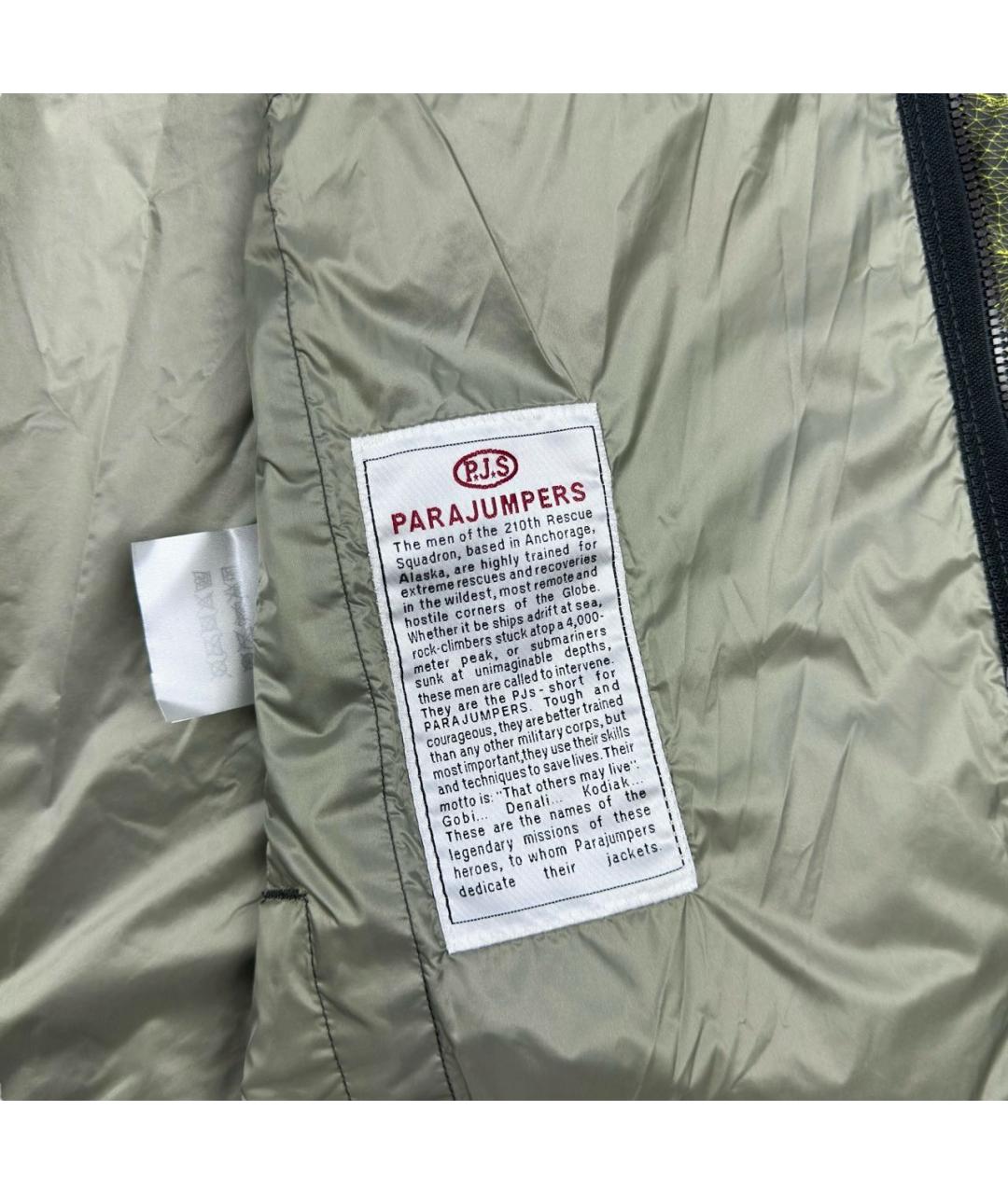PARAJUMPERS Зеленая полиамидовая куртка, фото 6