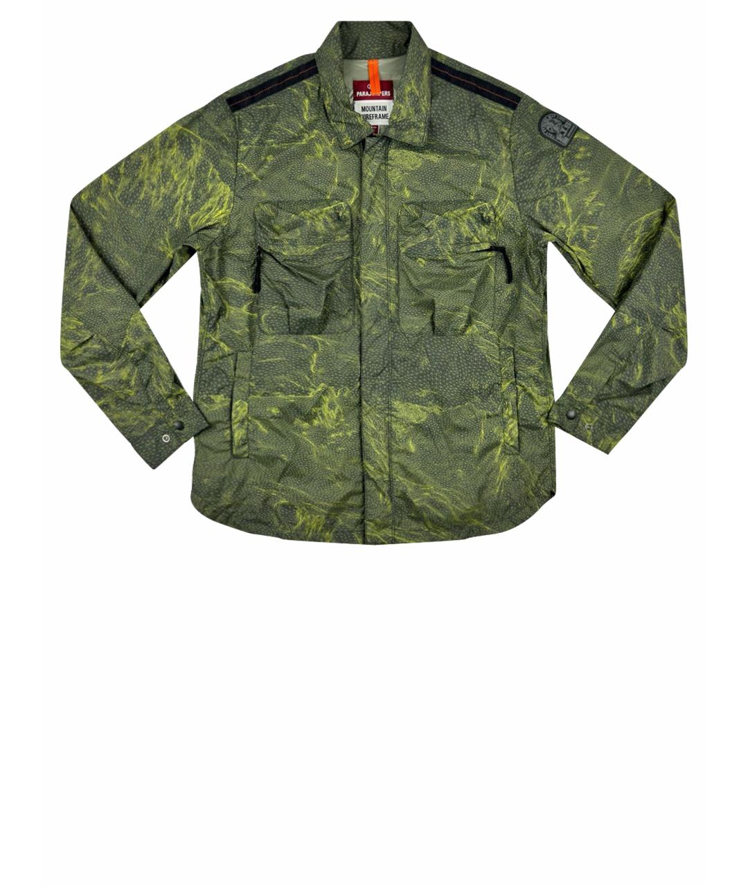 PARAJUMPERS Зеленая полиамидовая куртка, фото 1