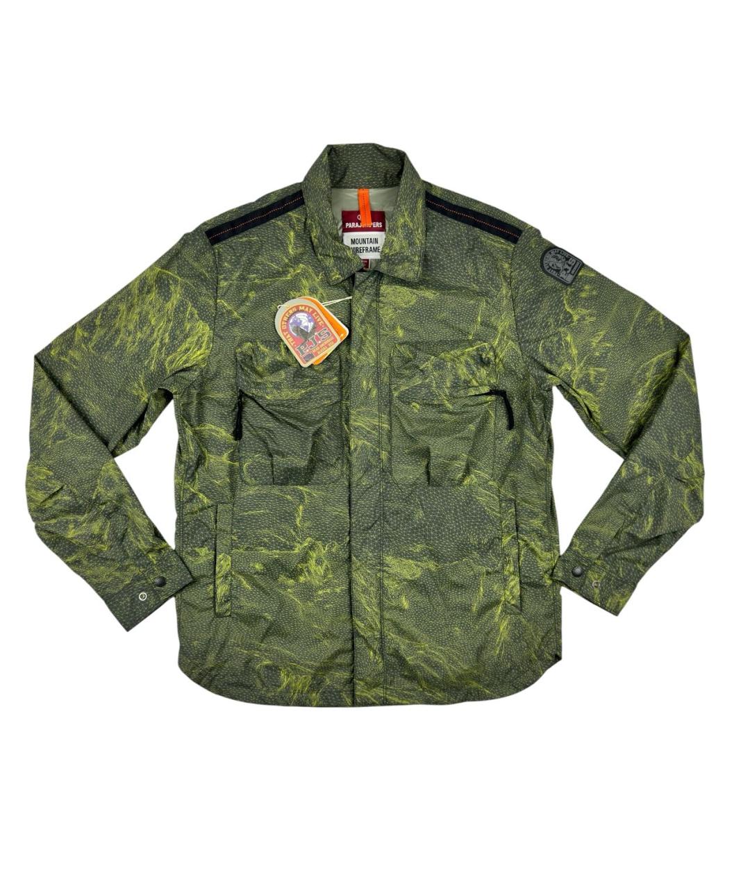 PARAJUMPERS Зеленая полиамидовая куртка, фото 9
