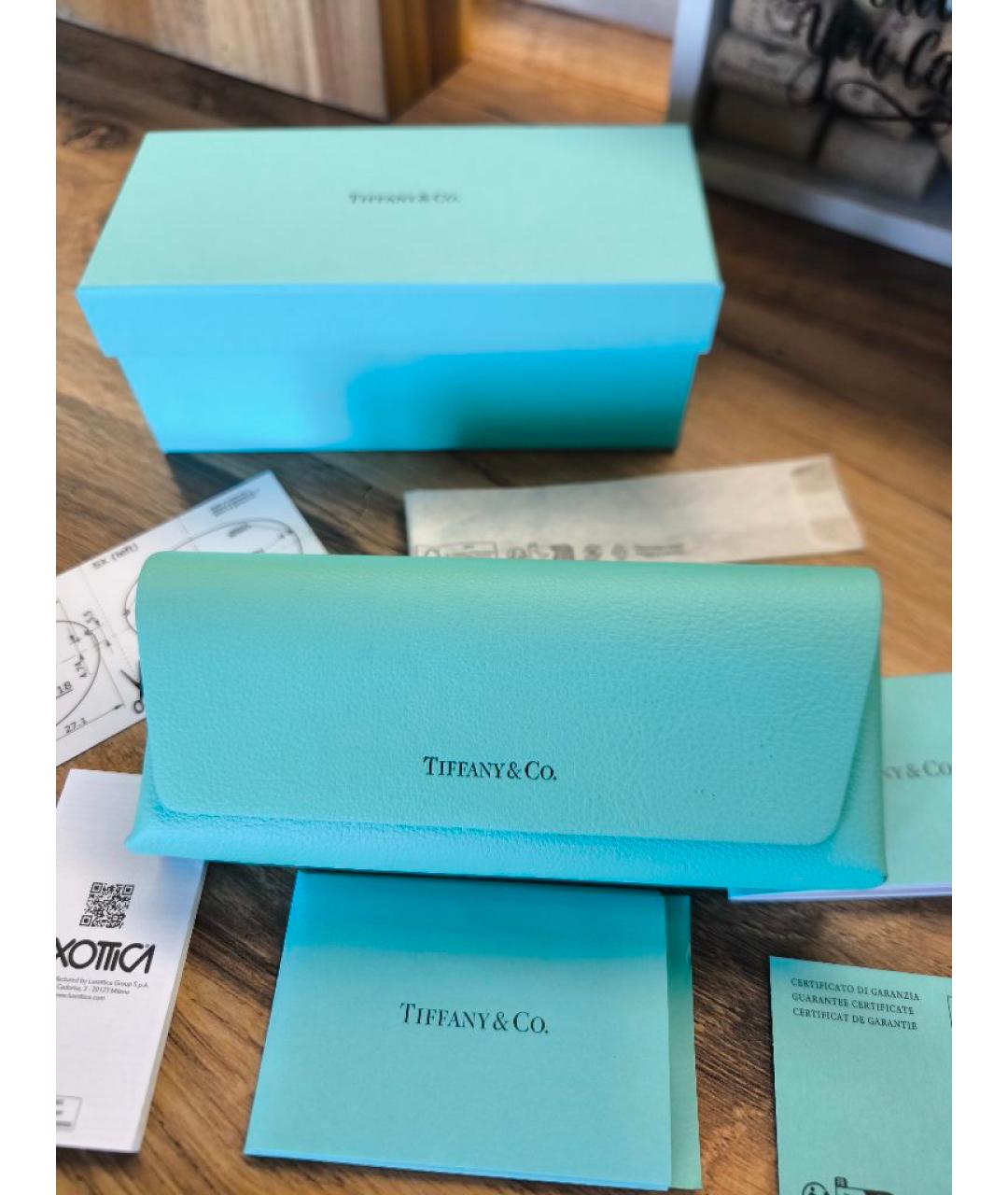 TIFFANY&CO Пластиковые солнцезащитные очки, фото 7