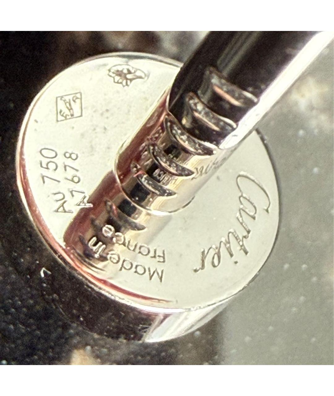 CARTIER Серебряная брошь из белого золота, фото 2