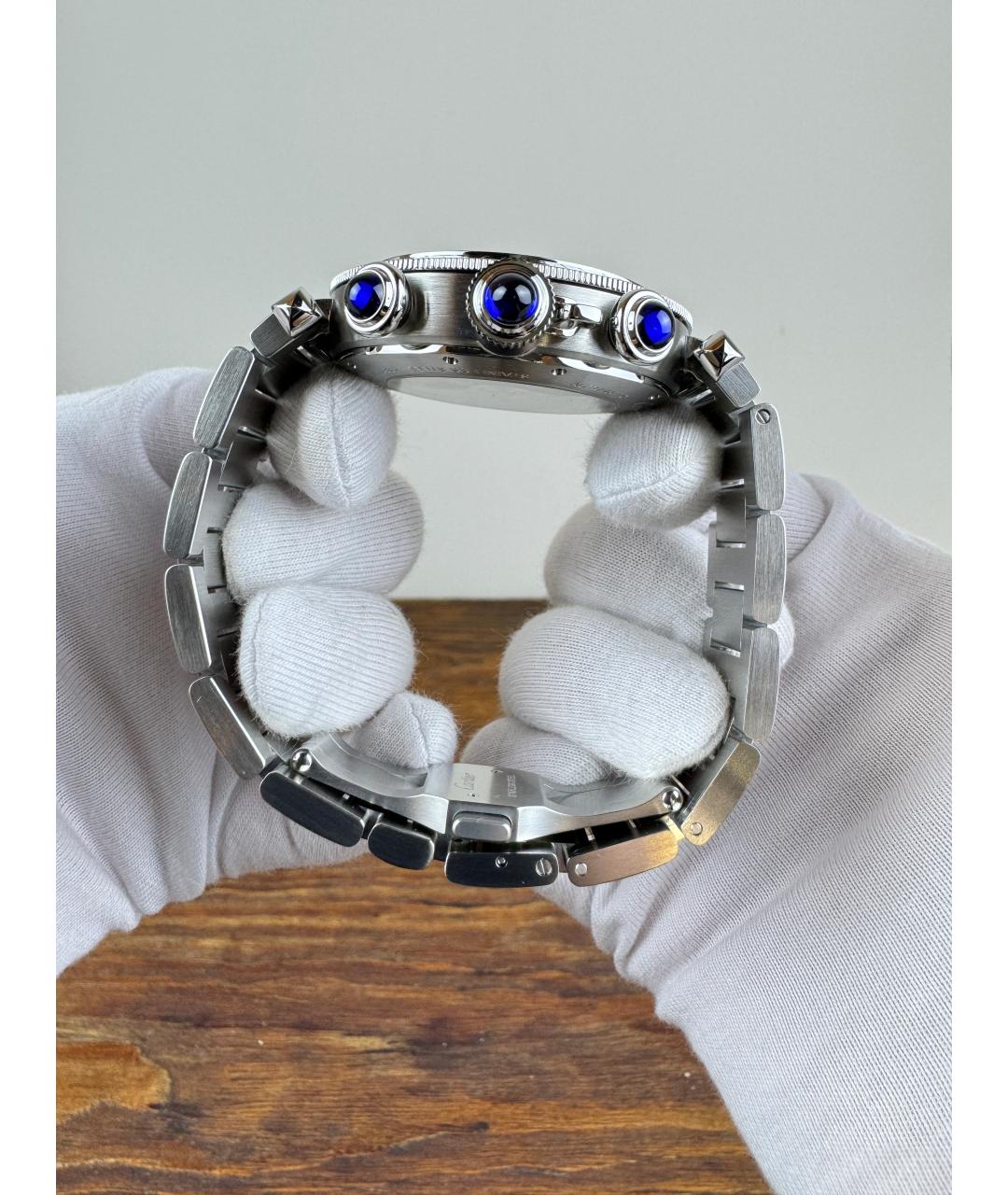 CARTIER Белые часы, фото 8