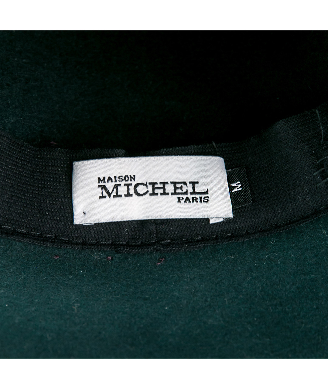 MAISON MICHEL Зеленая шляпа, фото 6