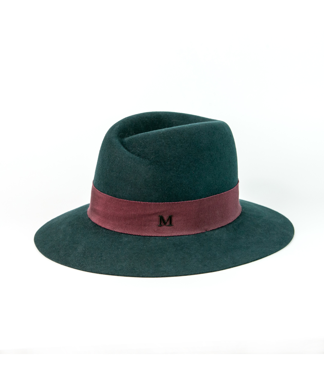 MAISON MICHEL Зеленая шляпа, фото 7