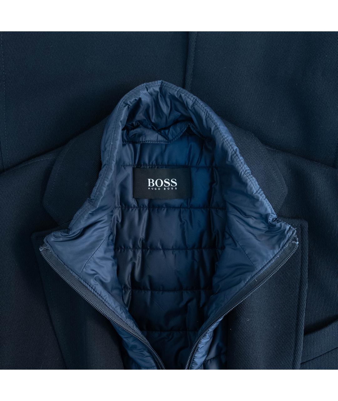 HUGO BOSS Синее пальто, фото 3