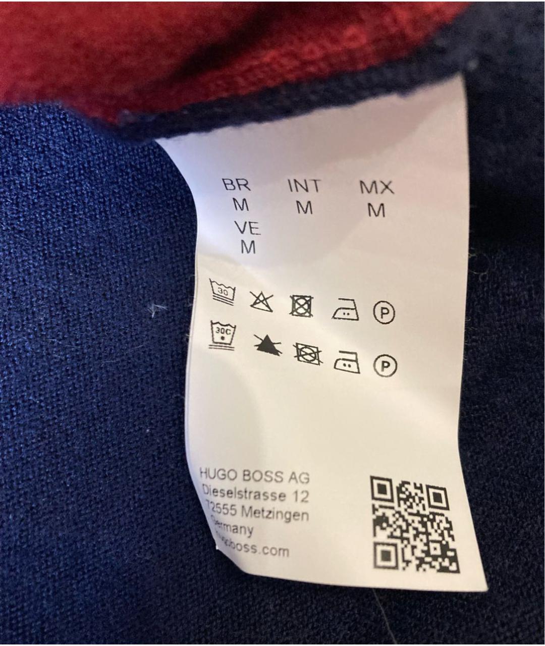 HUGO BOSS Мульти шерстяной джемпер / свитер, фото 5