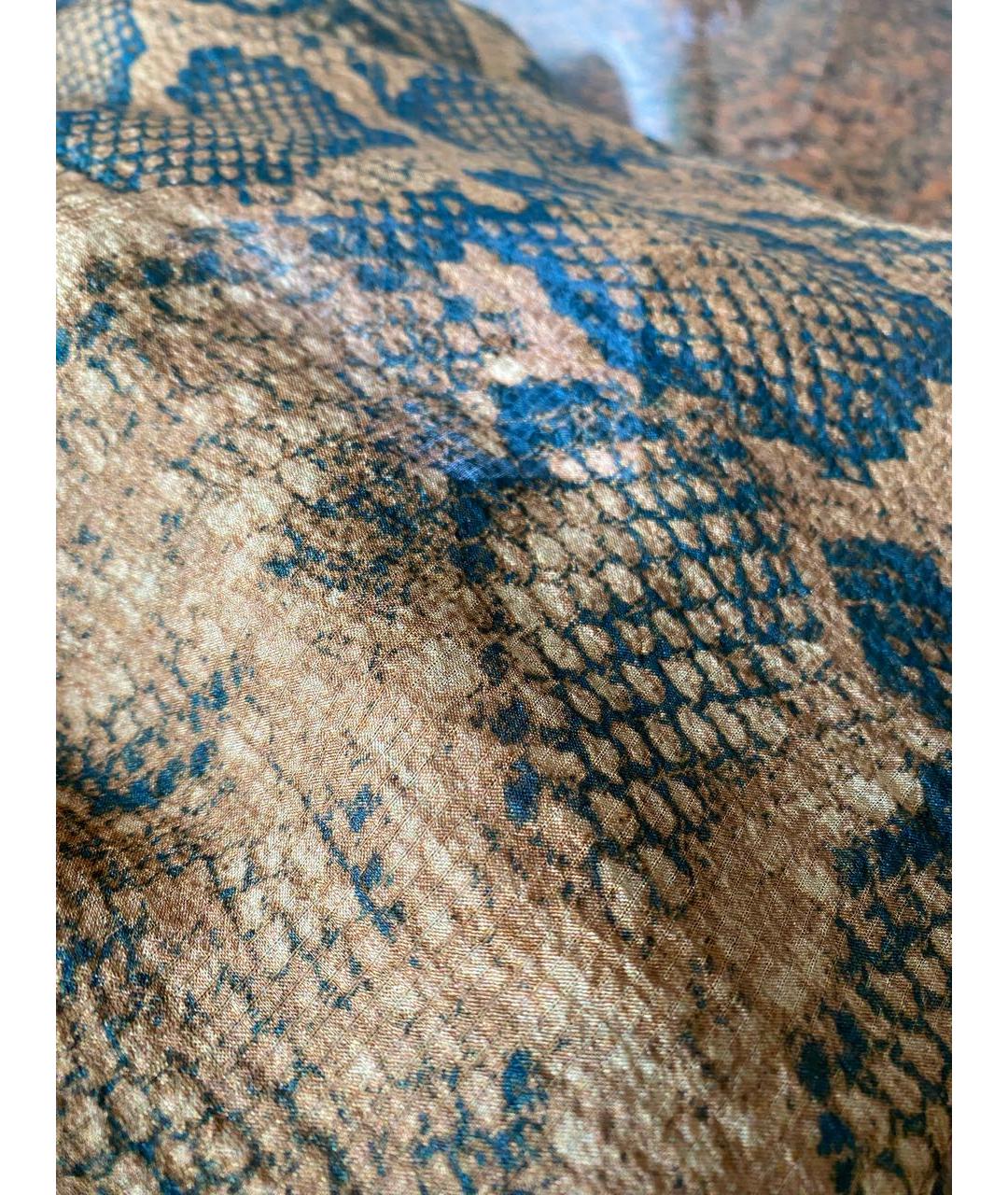 ESCADA Коричневая шелковая блузы, фото 7