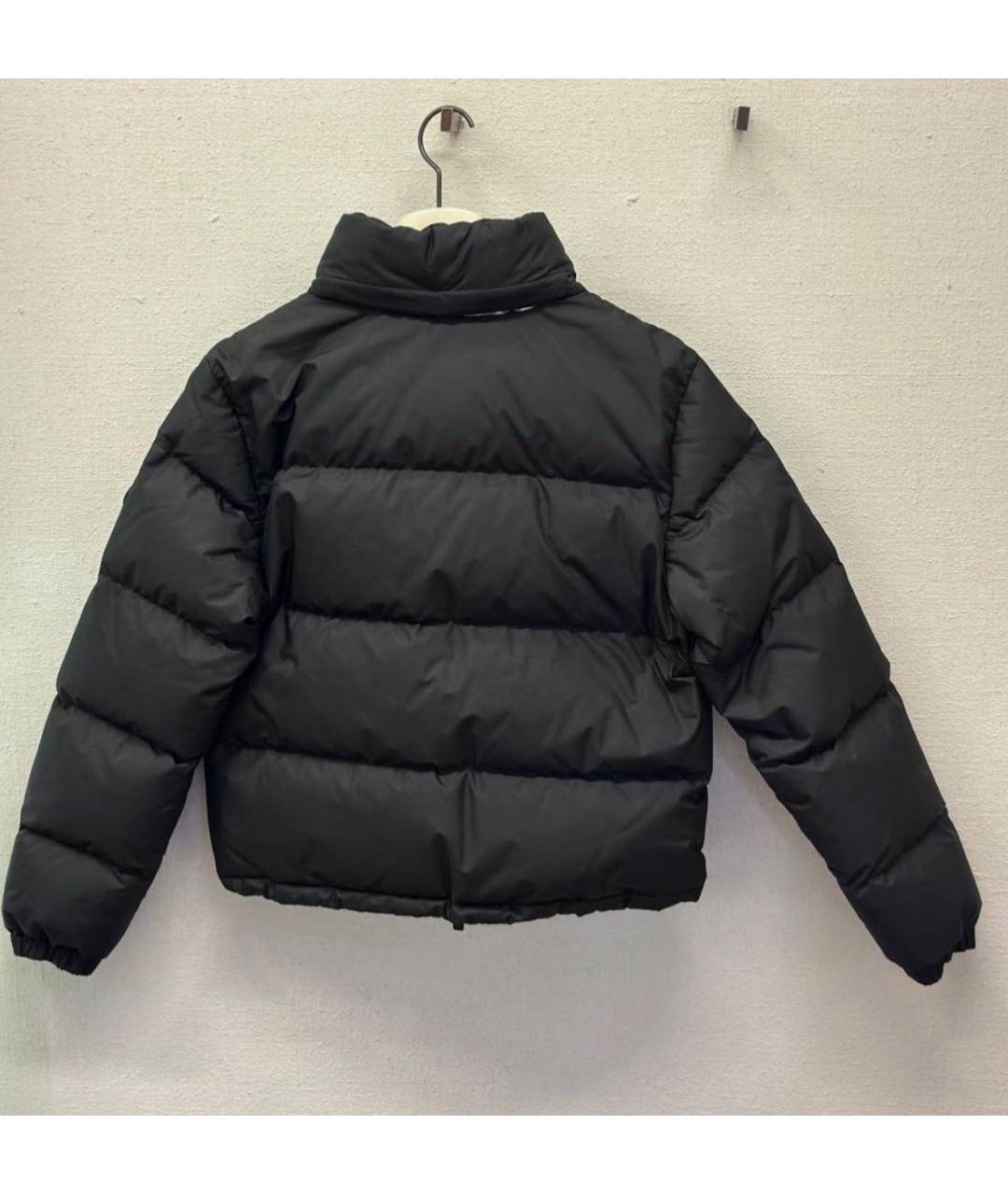 BURBERRY Черный полиэстеровый пуховик, фото 2