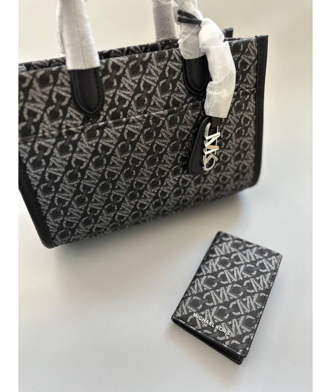 MICHAEL KORS Черная сумка с короткими ручками, фото 4