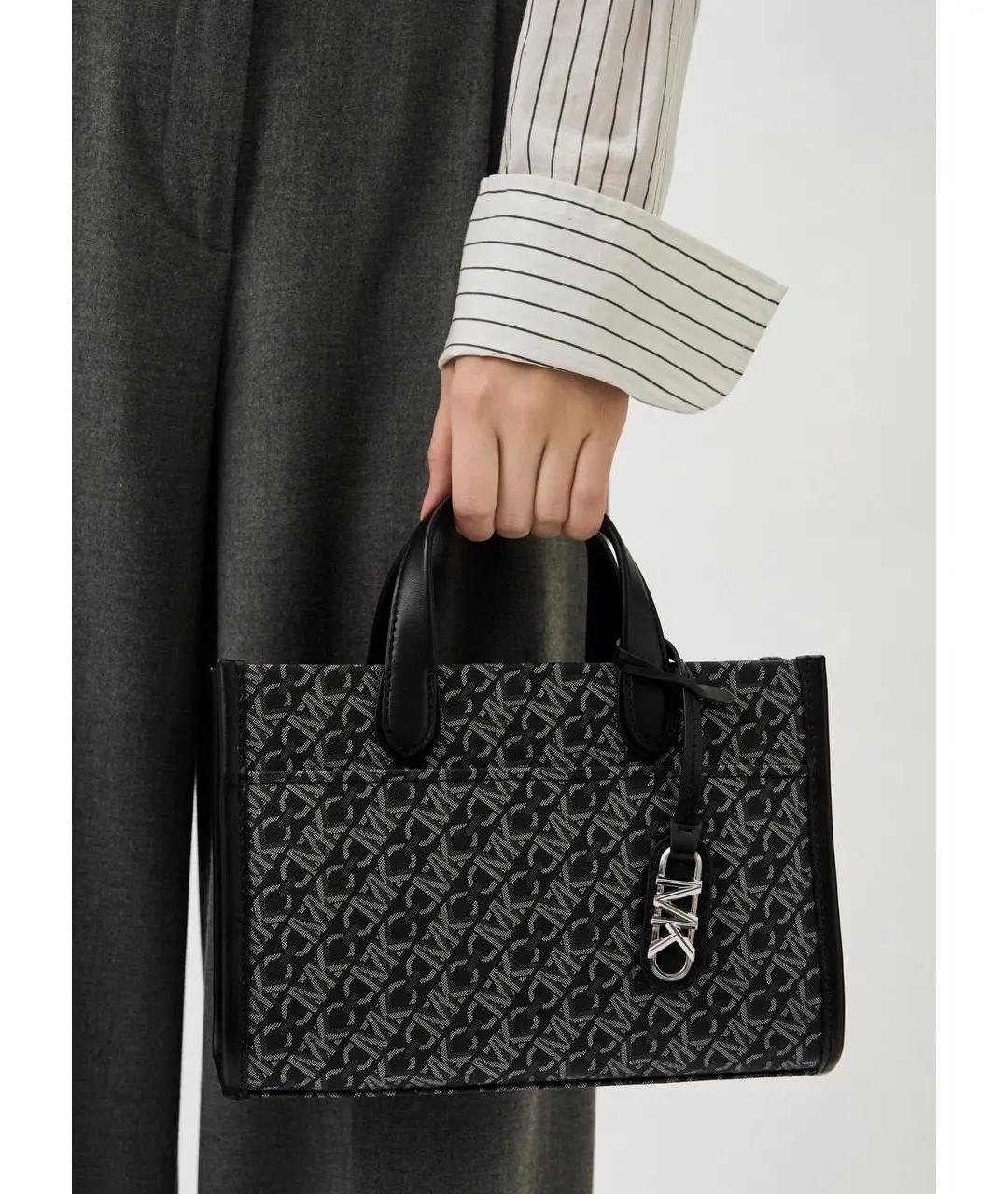MICHAEL KORS Черная сумка с короткими ручками, фото 3