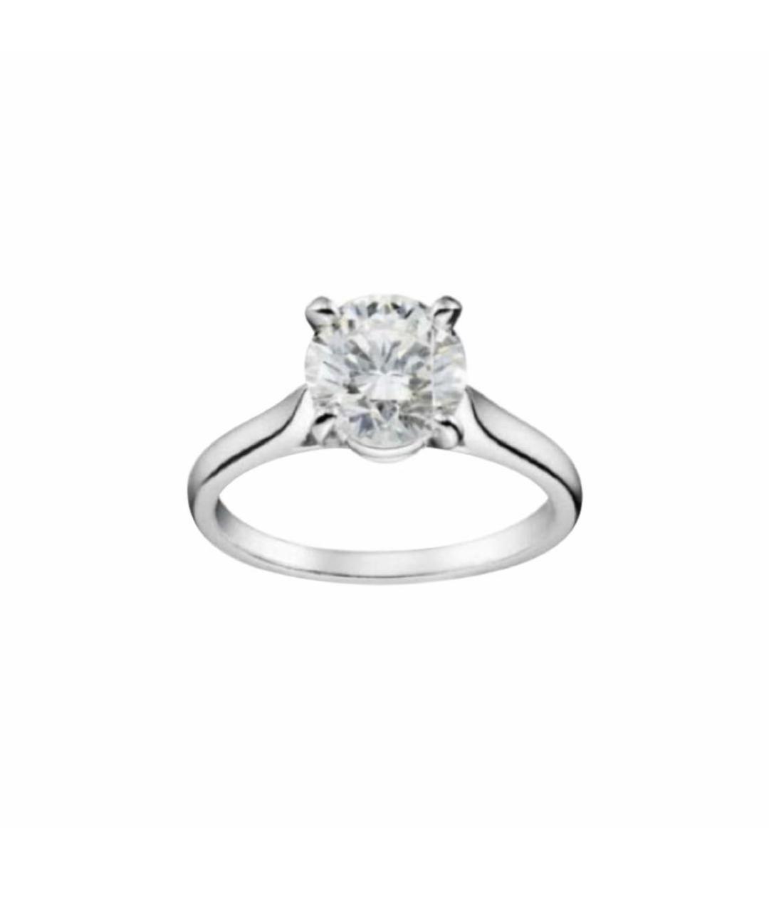 CARTIER Серебряное платиновое кольцо, фото 1