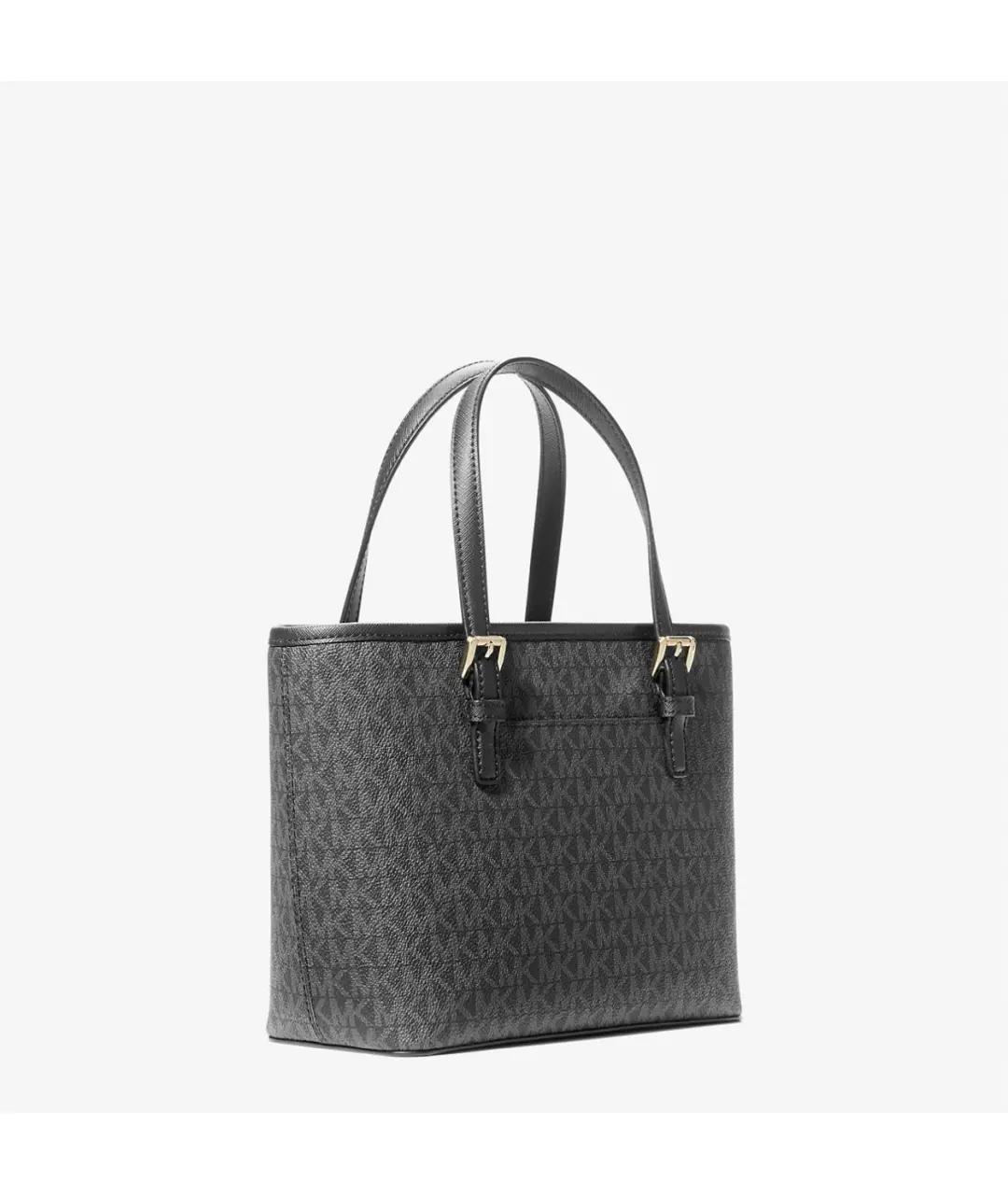 MICHAEL KORS Черная сумка с короткими ручками, фото 2