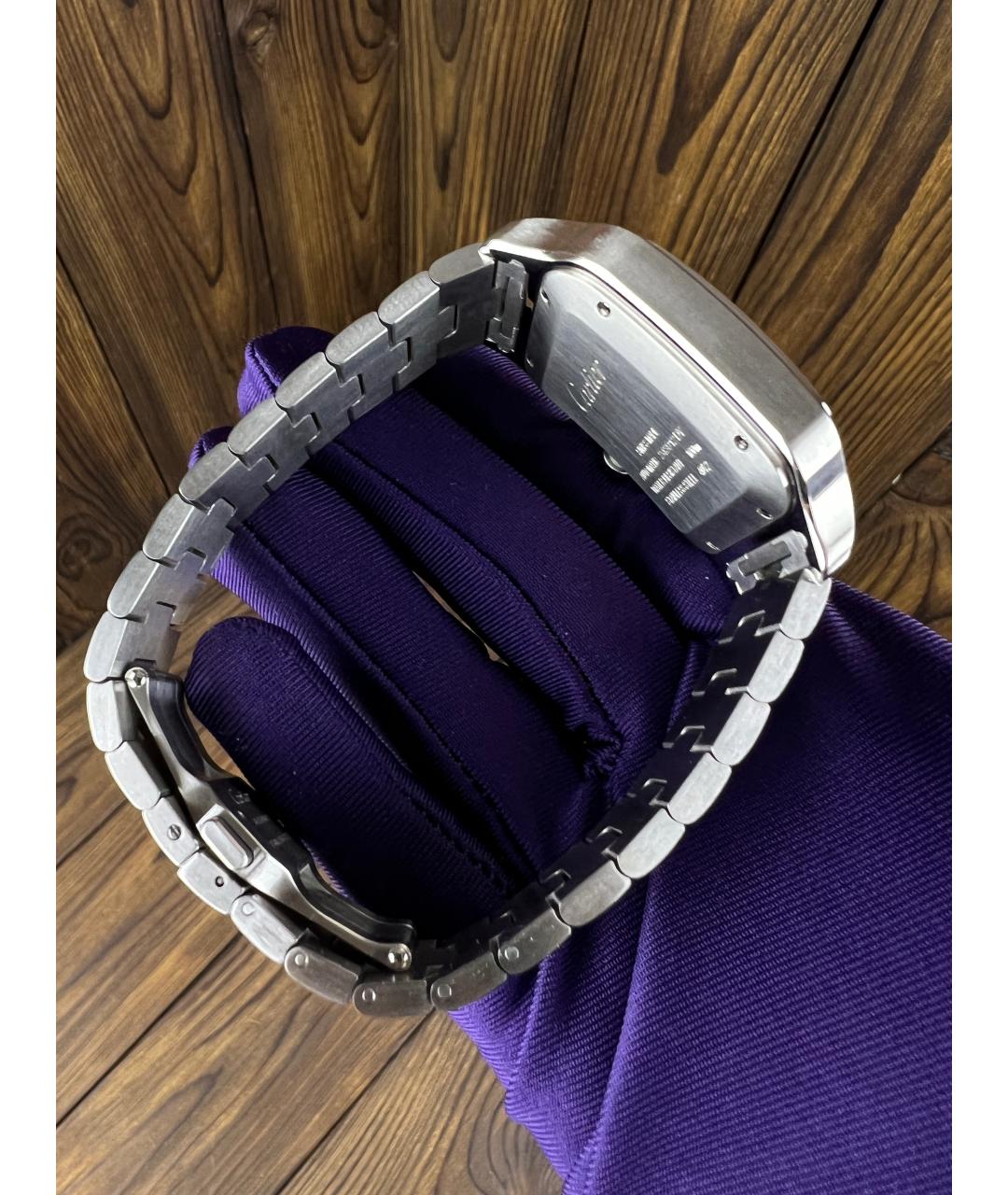 CARTIER Зеленые часы, фото 7