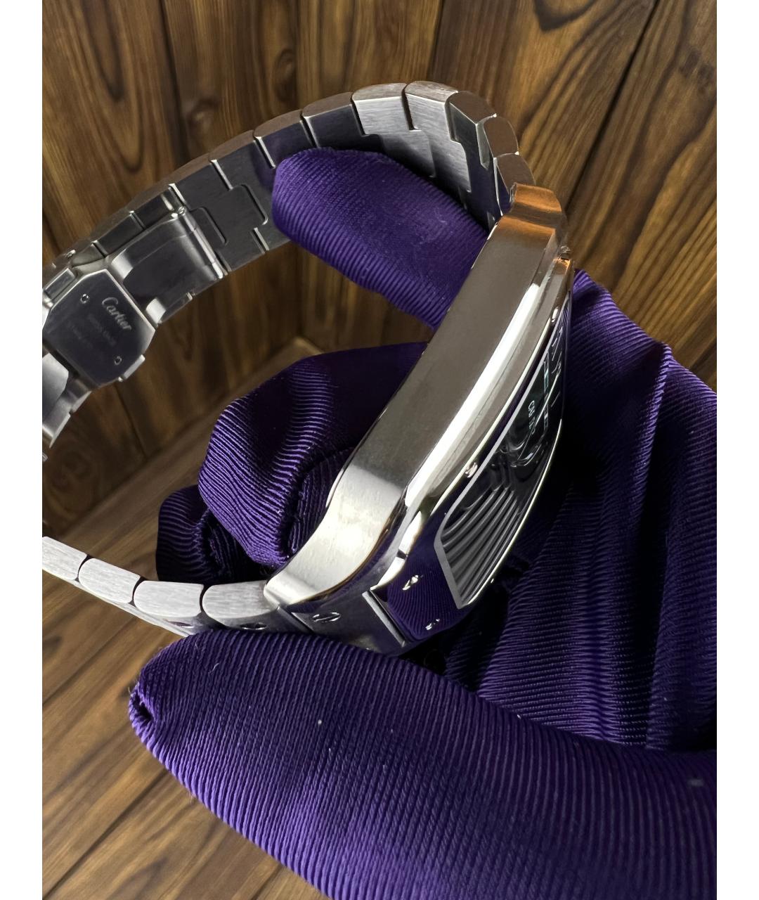CARTIER Зеленые часы, фото 6