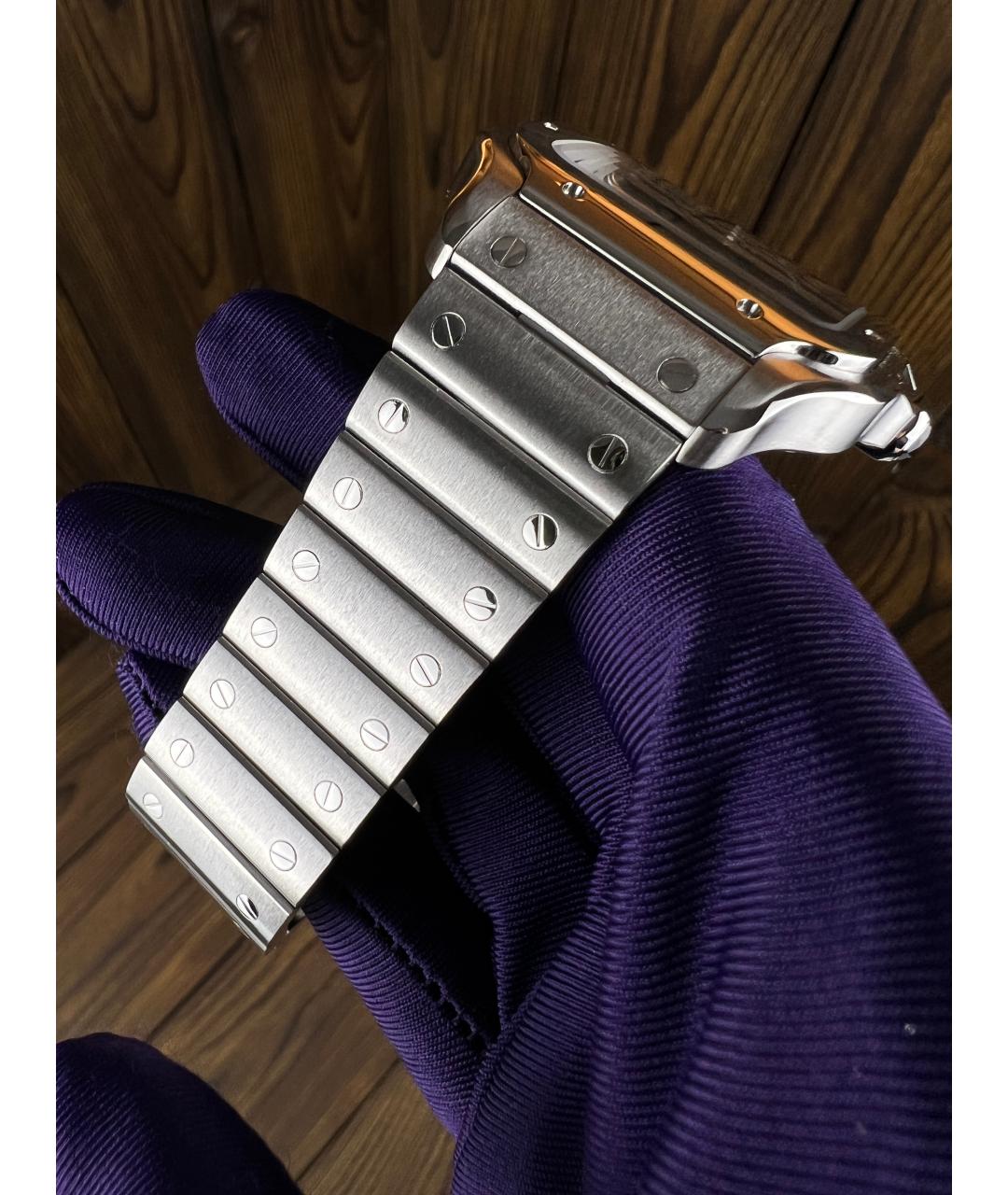 CARTIER Зеленые часы, фото 8