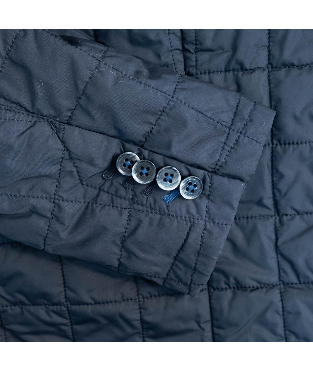 HUGO BOSS Темно-синяя полиэстеровая куртка, фото 5