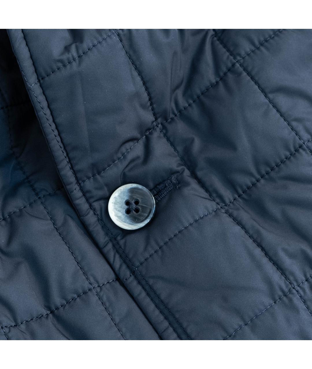 HUGO BOSS Темно-синяя полиэстеровая куртка, фото 4