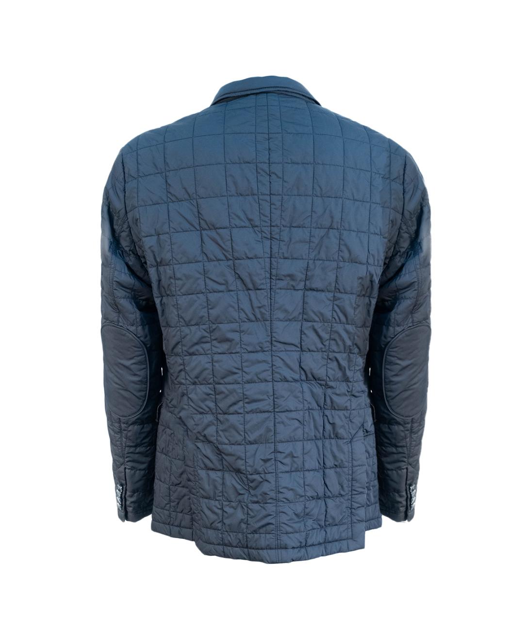HUGO BOSS Темно-синяя полиэстеровая куртка, фото 2