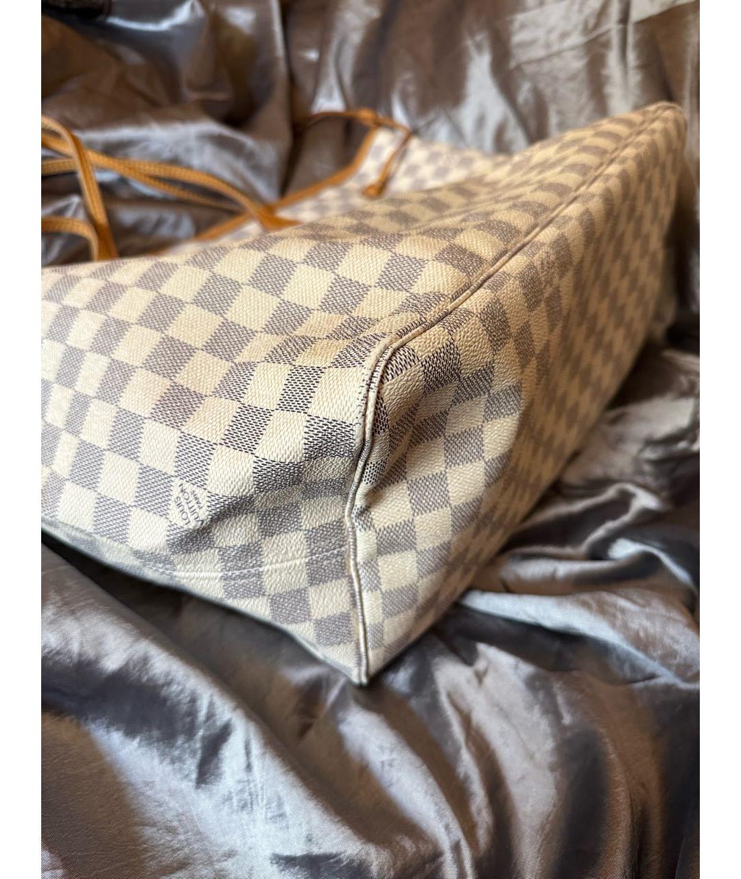 LOUIS VUITTON Бежевая сумка тоут, фото 6