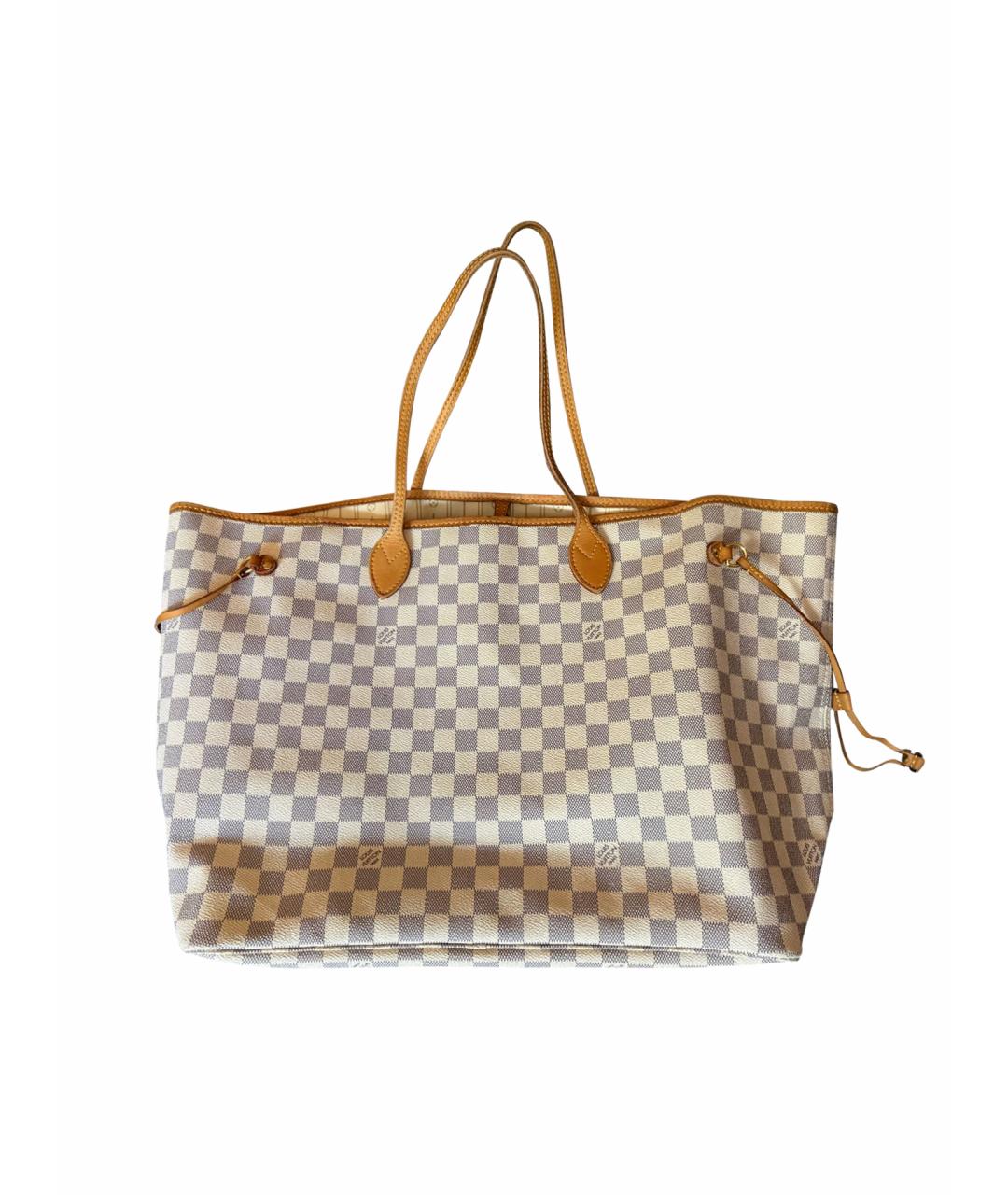 LOUIS VUITTON Бежевая сумка тоут, фото 1