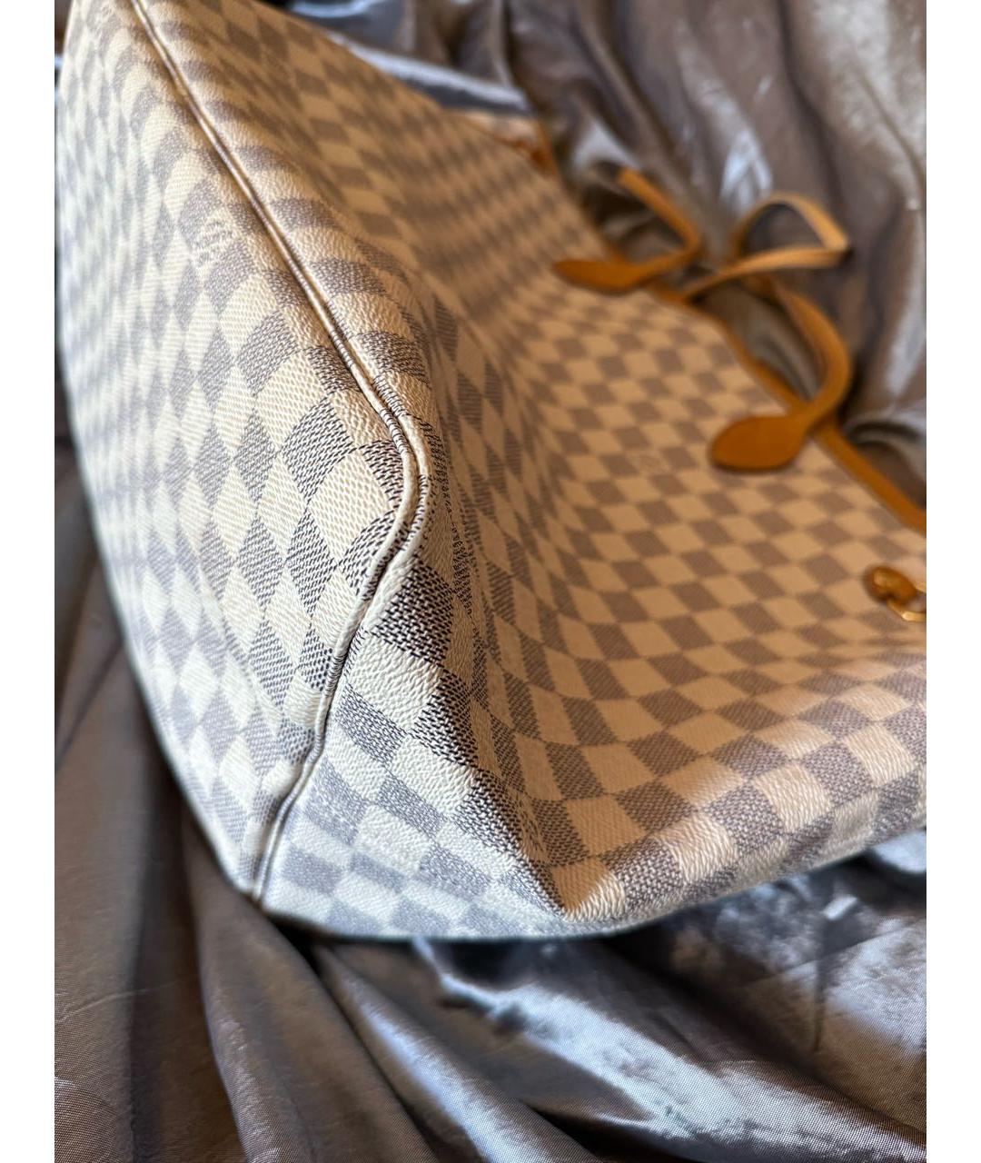 LOUIS VUITTON Бежевая сумка тоут, фото 7