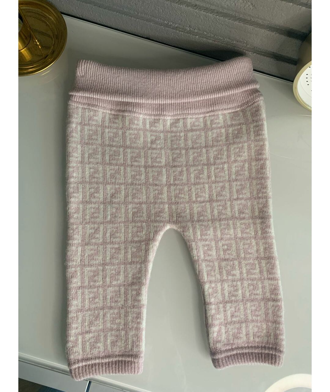 FENDI Розовые шерстяные брюки и шорты, фото 6