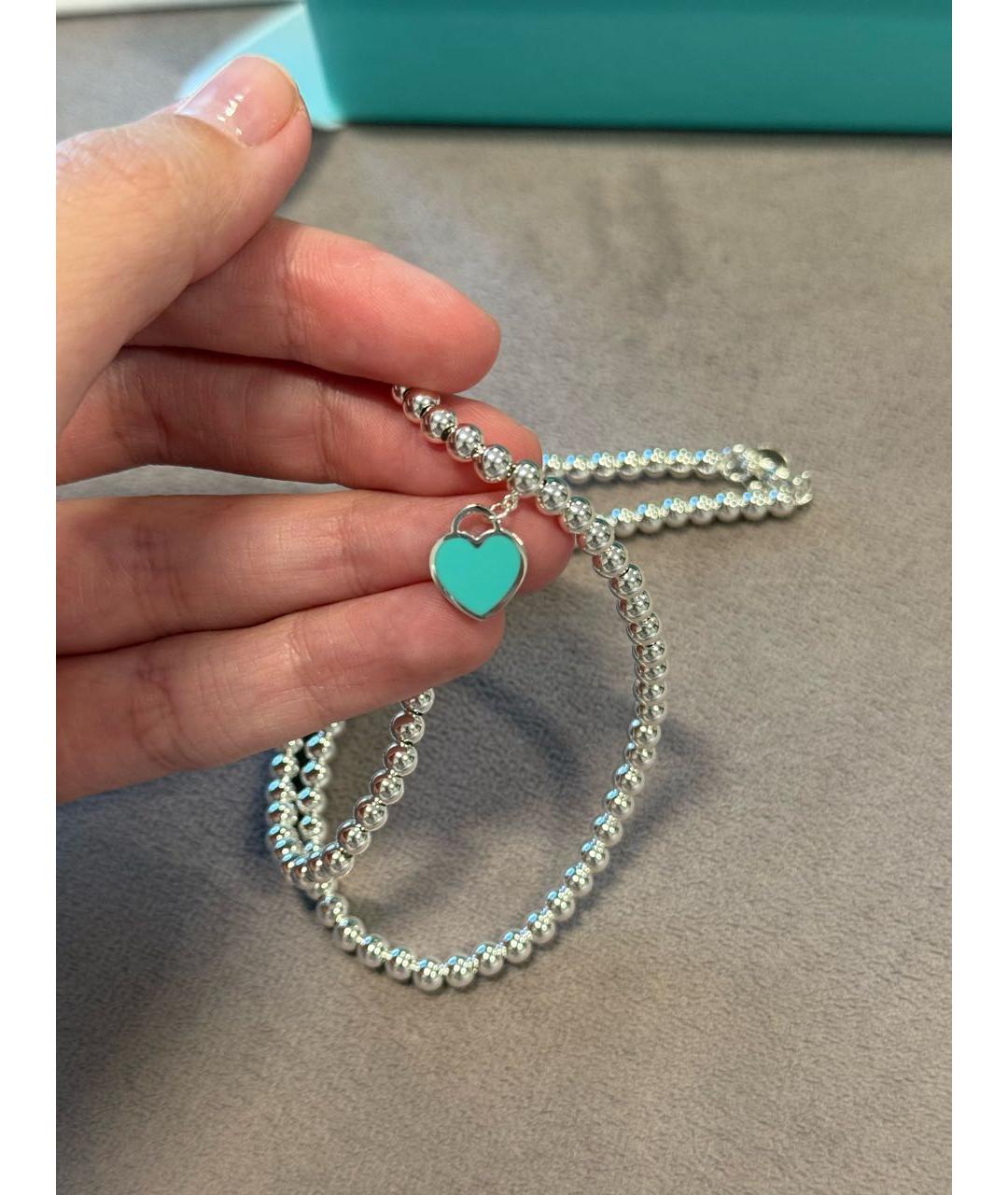 TIFFANY&CO Серебряная серебряная подвеска, фото 3