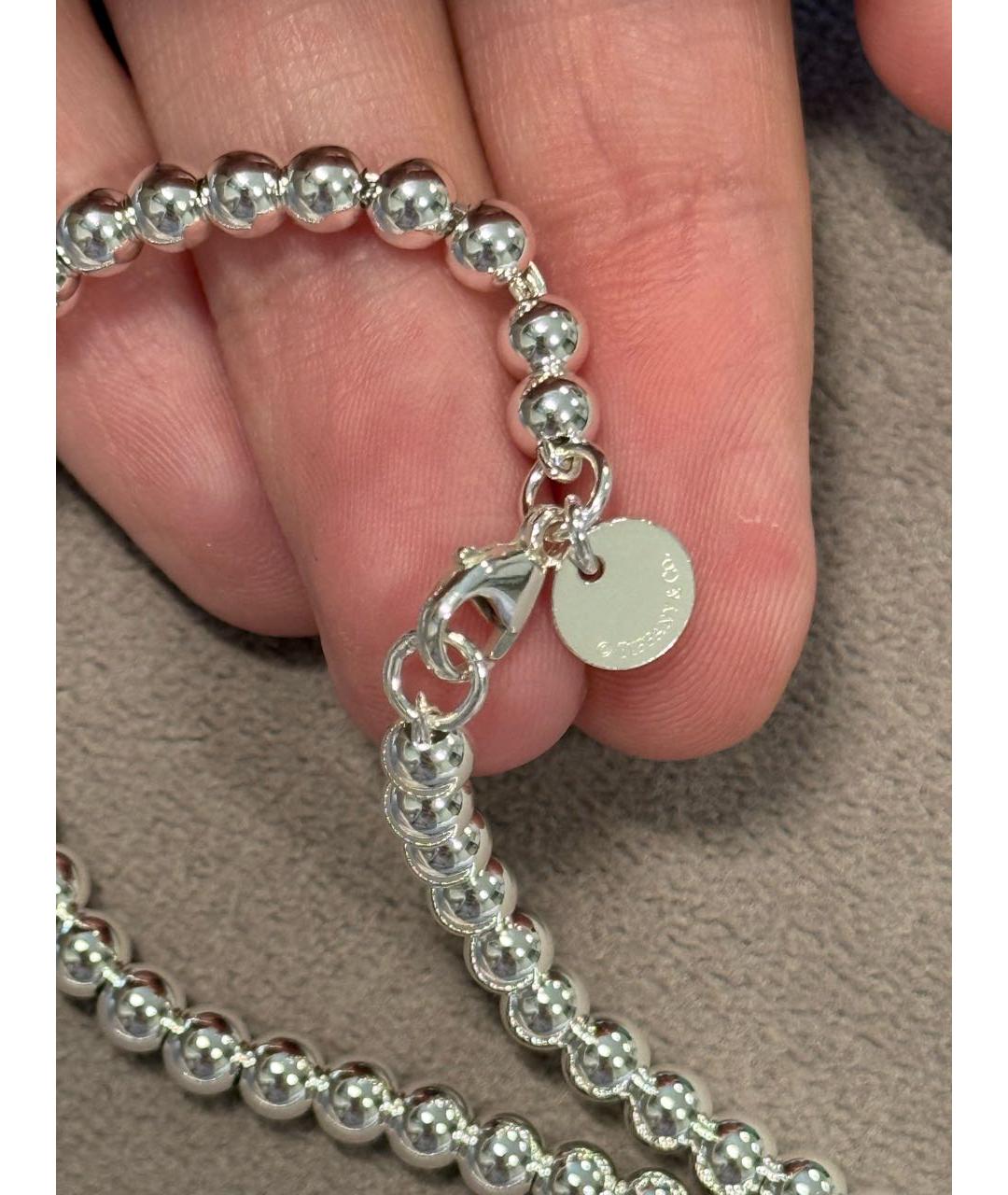 TIFFANY&CO Серебряная серебряная подвеска, фото 5