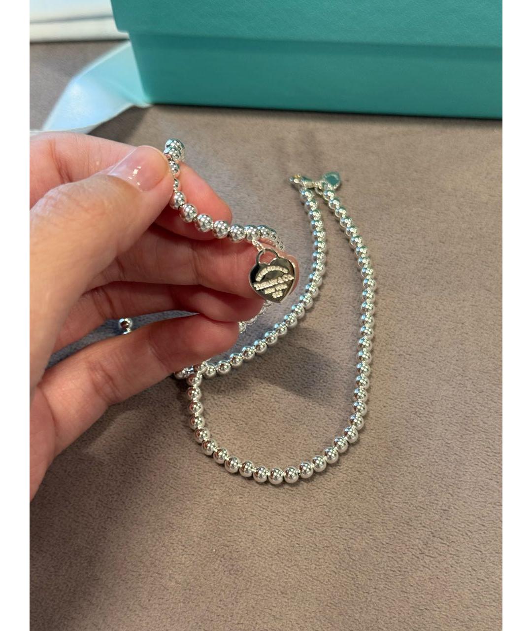 TIFFANY&CO Серебряная серебряная подвеска, фото 2