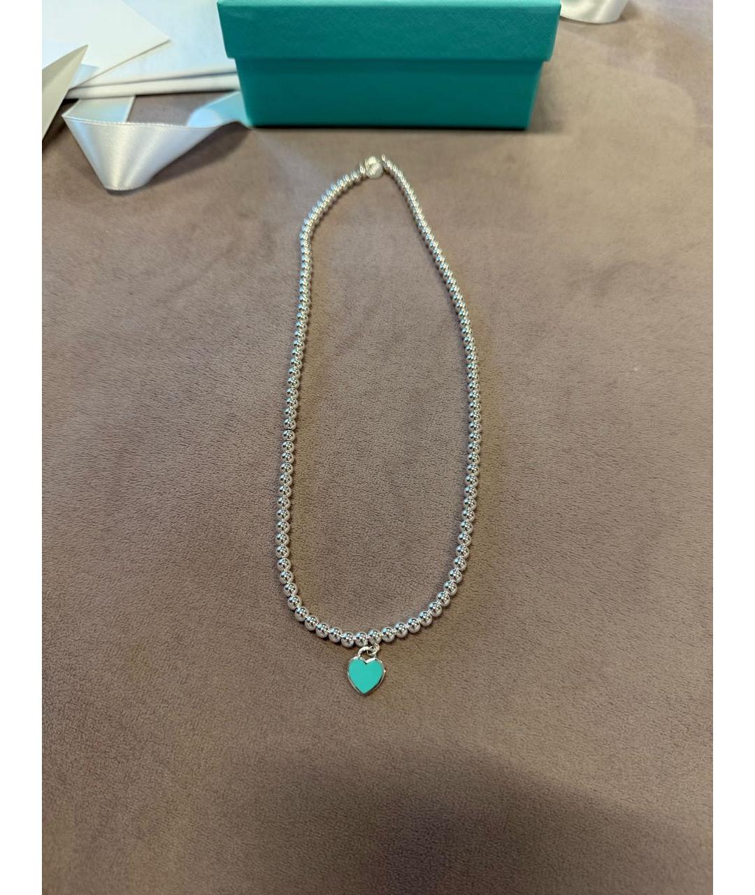 TIFFANY&CO Серебряная серебряная подвеска, фото 7