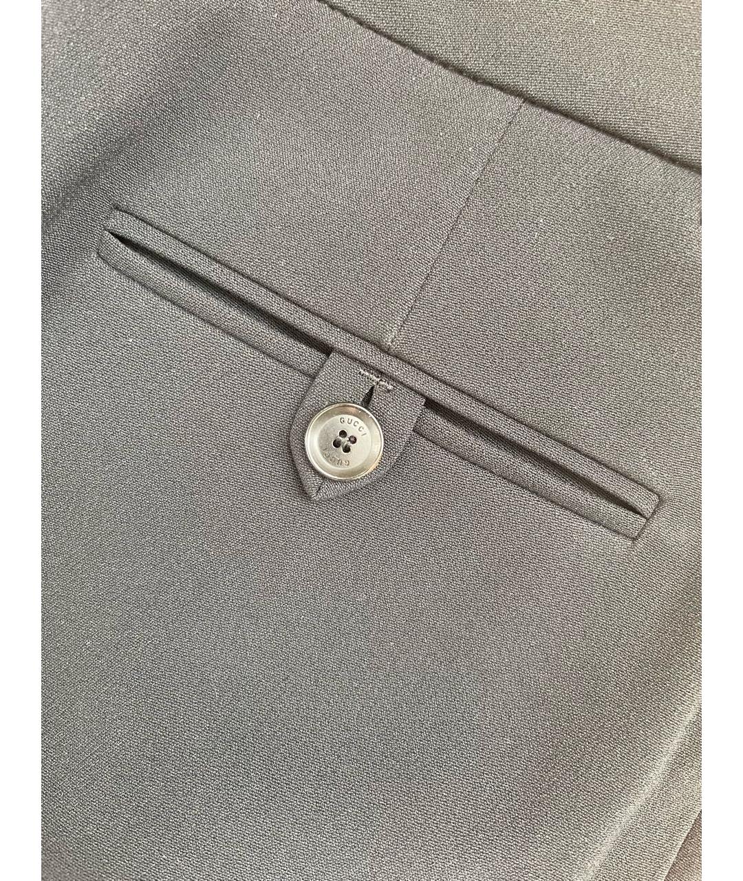 GUCCI Черные брюки узкие, фото 4