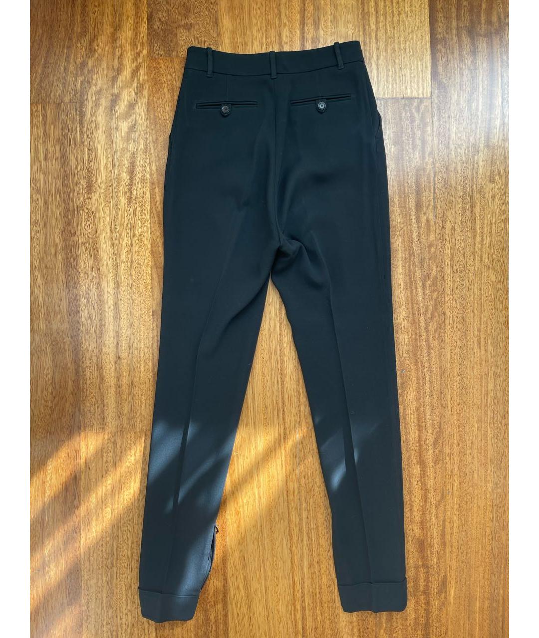 GUCCI Черные брюки узкие, фото 2