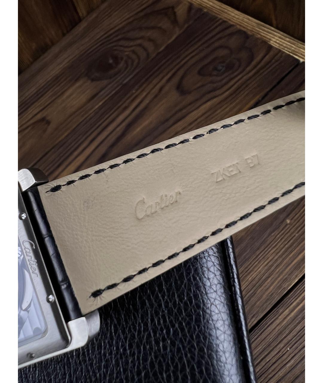 CARTIER Белые часы, фото 4