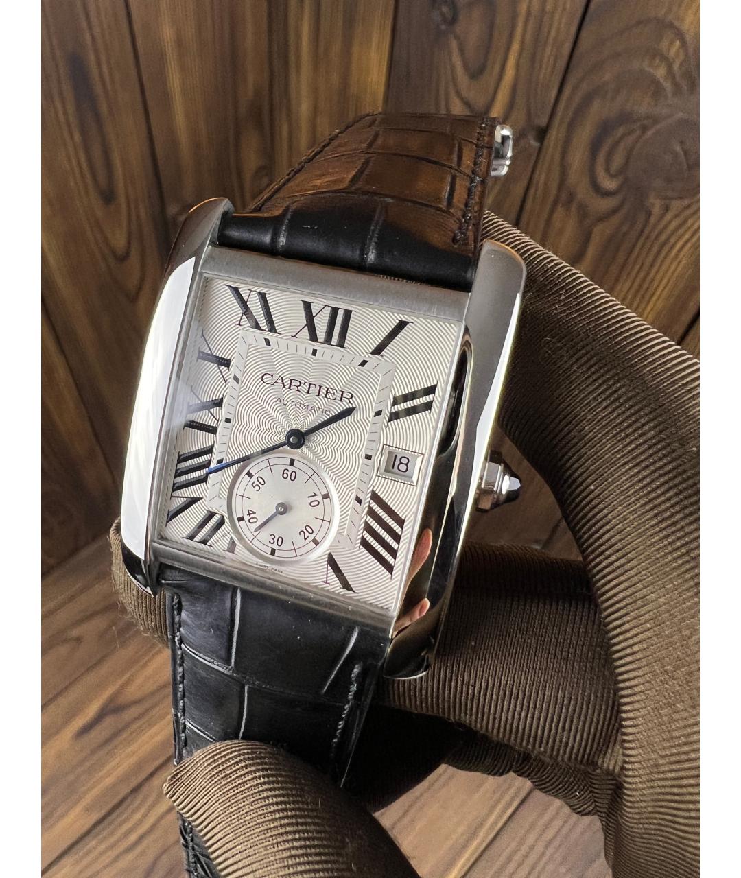 CARTIER Белые часы, фото 2