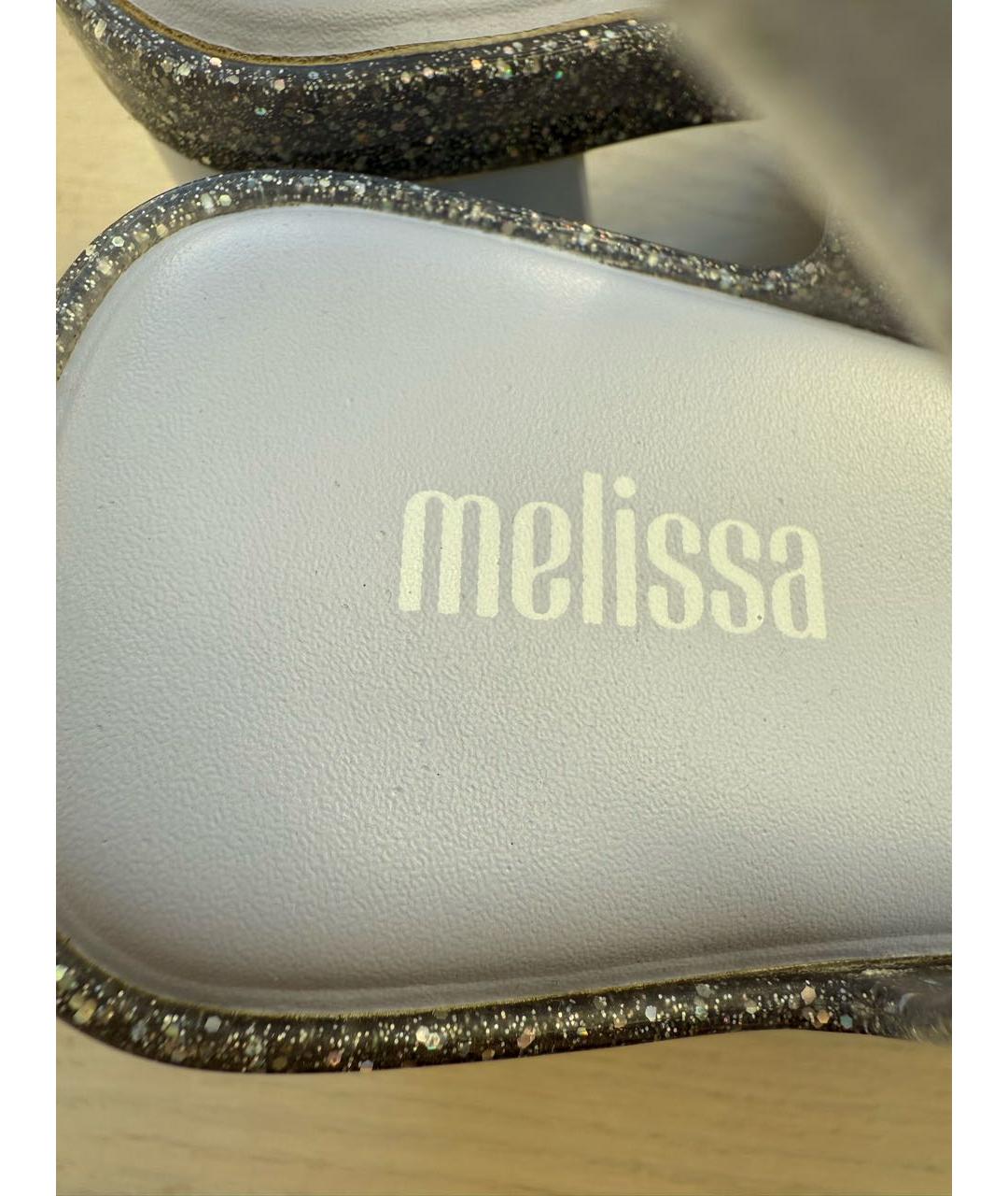 Melissa Фиолетовые резиновые босоножки, фото 8