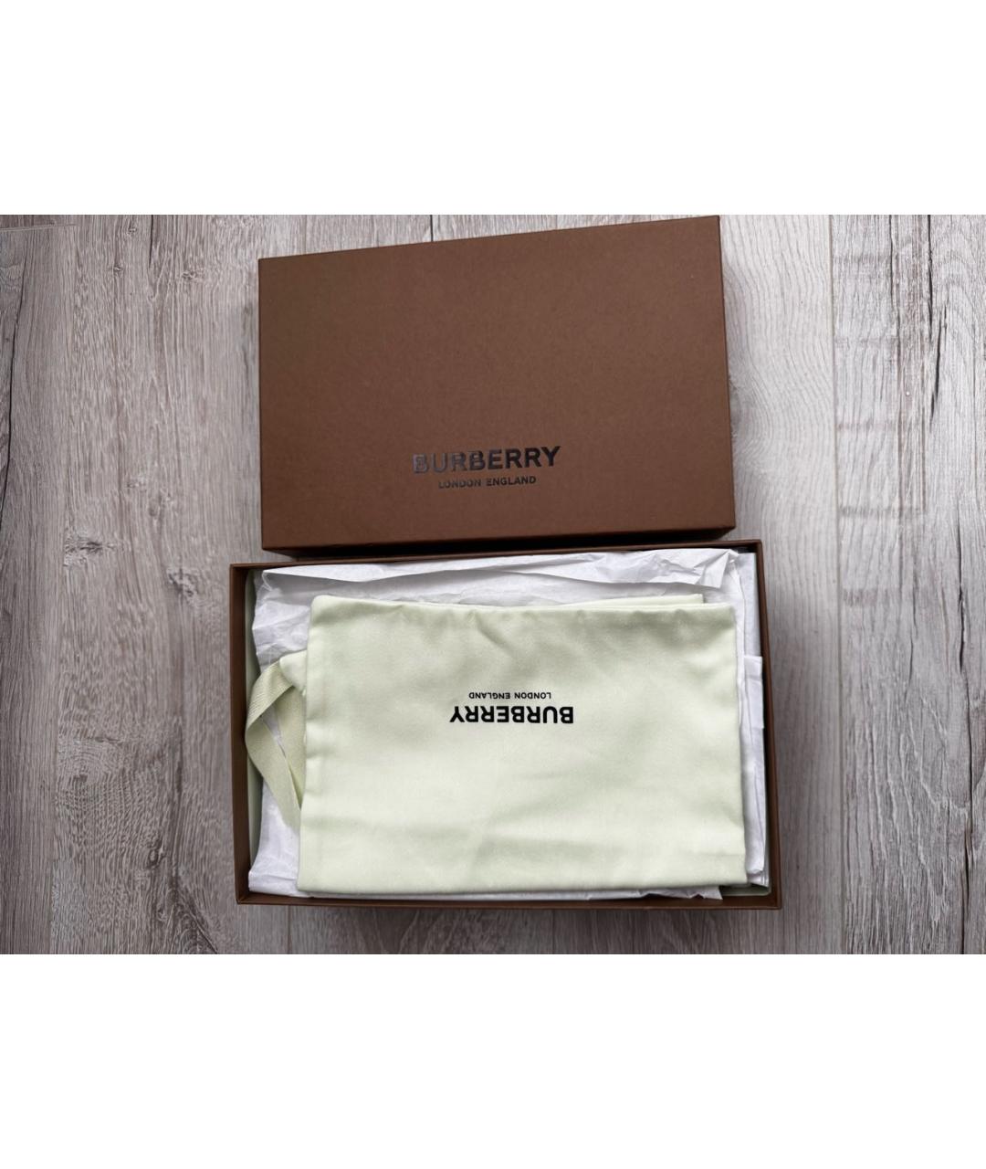 BURBERRY Белые кеды, фото 8
