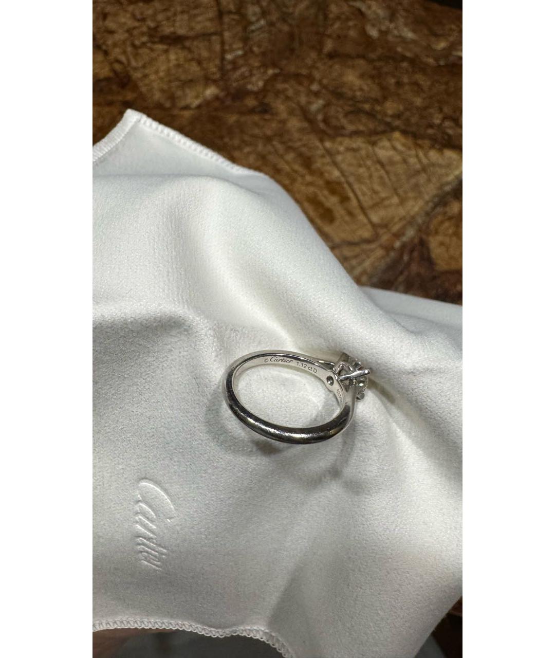 CARTIER Белое кольцо из белого золота, фото 3