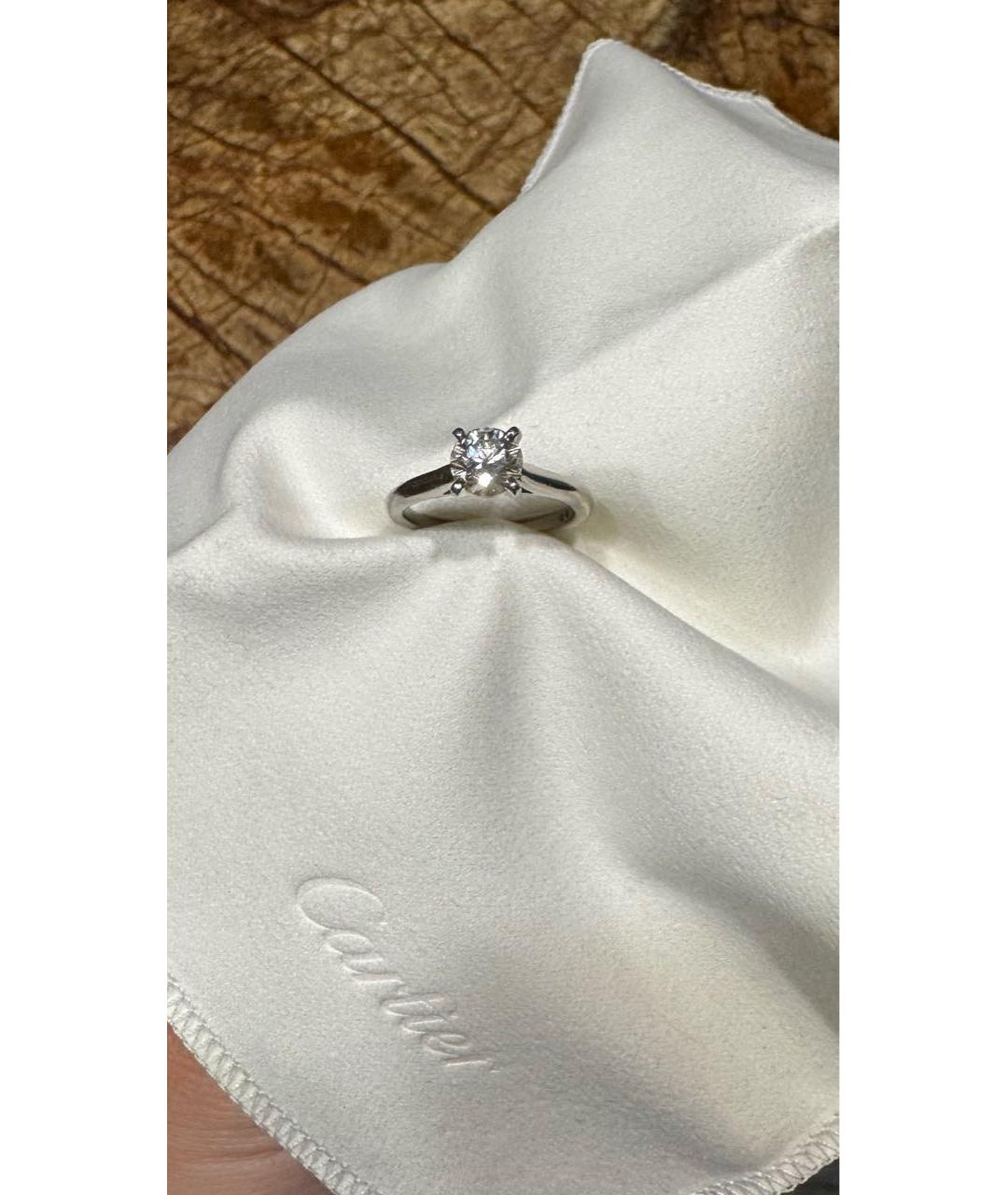 CARTIER Белое кольцо из белого золота, фото 6